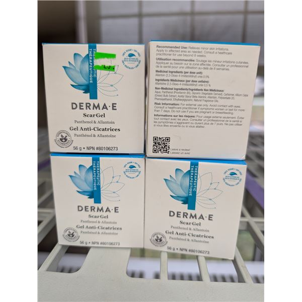 LOT DE 4 DERMA-E CREME DE JOUR ULTRA HYDRATANTE ANTIOXYDANTE 56G