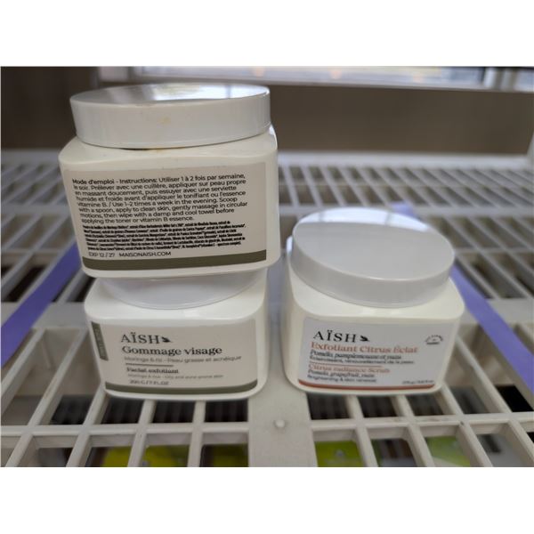 LOT DE 5 AISH ASSORTIS PRODUITS