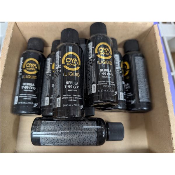 LOT DE 8 OYA ASSORTIS RAPID TONERS 60ML