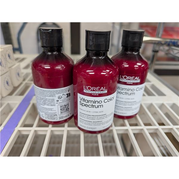 LOT DE 3 L'OREAL VITAMINO COLOR SPECTRUM 300ML