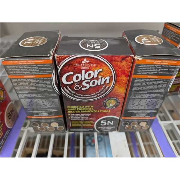 LOT DE 3 COLOR &SOIN ASSORTIS HAIR DYES