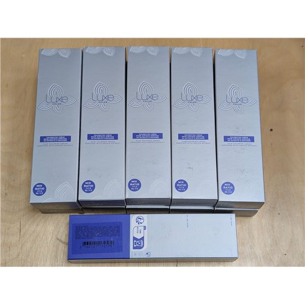 LOT DE 11 LUXE ASSORTIS CREMES DE COLORATION