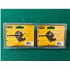 Image 2 : 1" High Weaver Quad Lock Matte Black Extension Rings