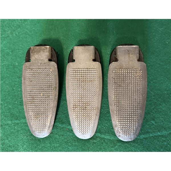 Buttplate Assemblies Lot of 3