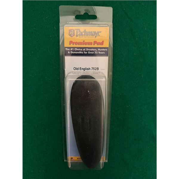 Pachmayr Old English 752B Large 1" Black Recoil Pad