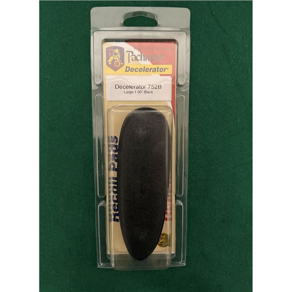 Pachmayr Decelerator 752B Large 1" Black Recoil Pad