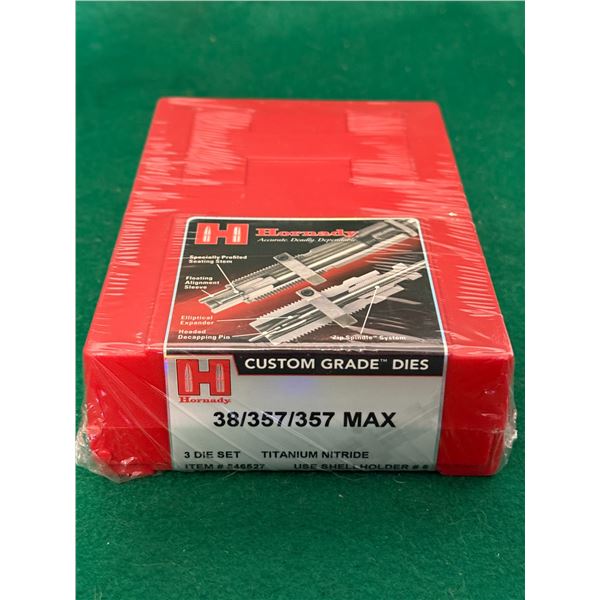38/357/357 MAX Hornady 3 Die Set - Sealed