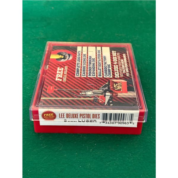 9 mm Luger Lee Deluxe Pistol Die Set