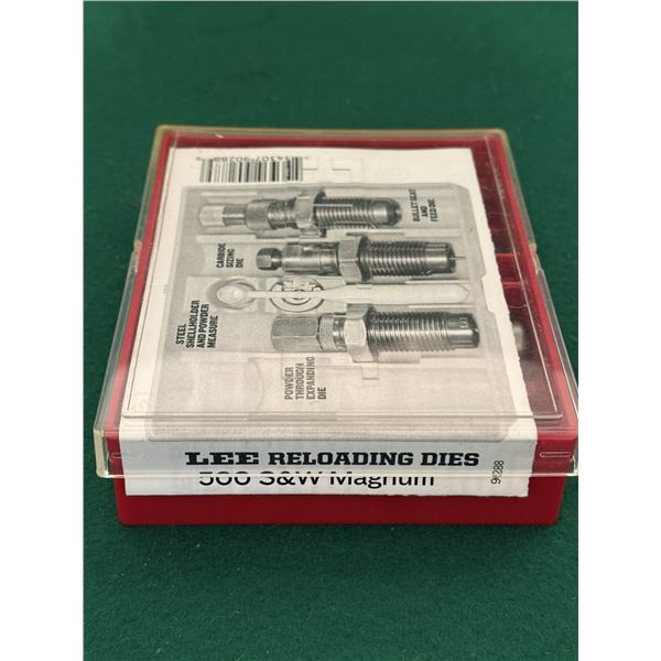 500 S&W Magnum Lee Reloading Die Set