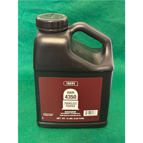 IMR 4350 Smokeless Powder 8 lbs (3.63 kg)