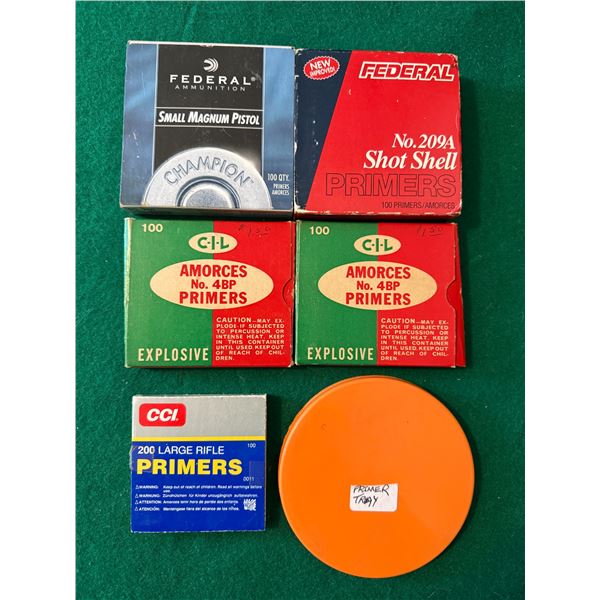 Primers and Primer Tray Lot