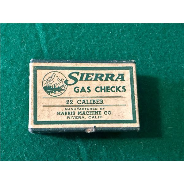 22 Caliber Sierra Gas Checks