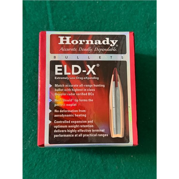30 CAL 200 Gr. Hornady ELD-X Bullets