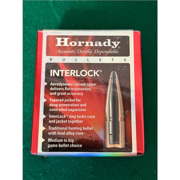 30 CAL 180 Gr. Hornady Interlock Bullets