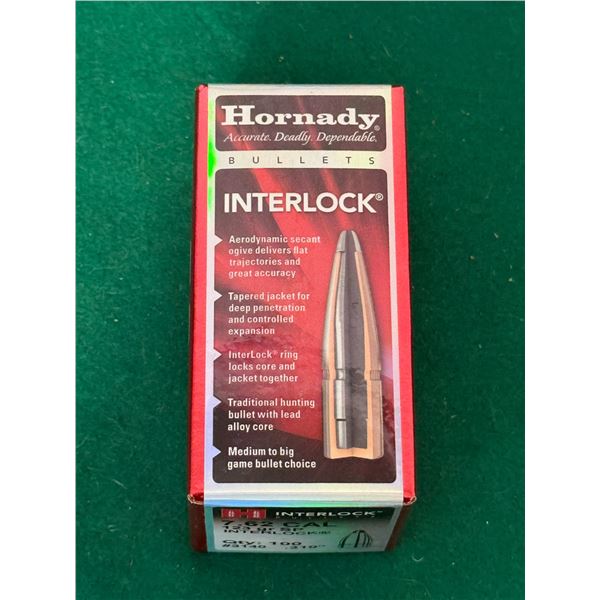 7.62 CAL 123 Gr. SP Hornady Interlock Bullets