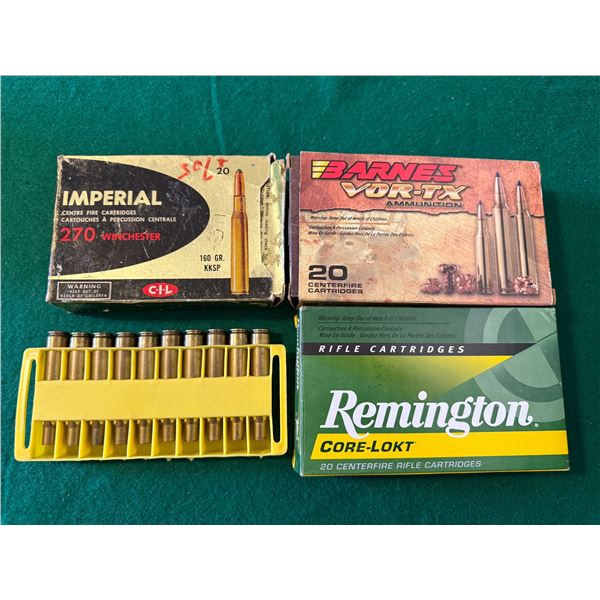270 WIN Brass Casings