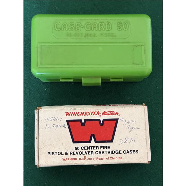 38 SPL Reloaded Ammunition and Brass
