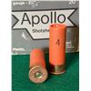 Image 4 : 12 Ga 3-1/4" Size 4 Apollo Shotshells