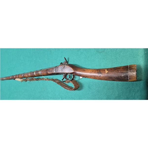 Original Middle Eastern Antique Muzzleloading Rifle