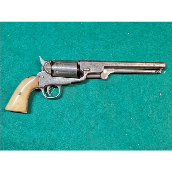 Belgian .35 Colt Patent ANTIQUE Percussion Revolver
