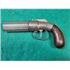 Image 1 : W.W. Marston & Knox Percussion 6 Barreled Pepperbox Pistol  ANTIQUE  PARTS GUN