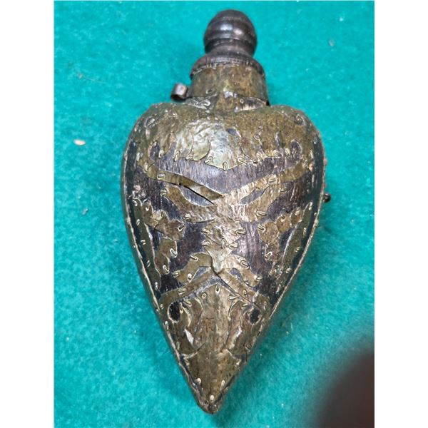 Middle Eastern Powder Flask & Bullet Mold