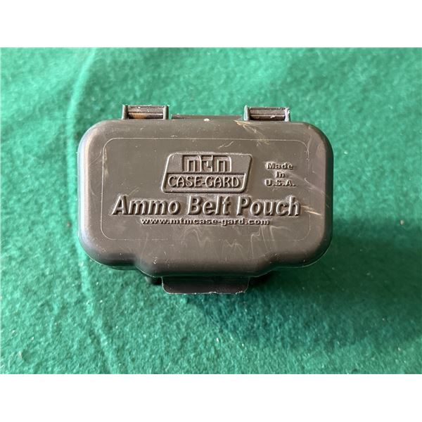 22 LR Factory Ammo in MTM Ammo Belt Pouch