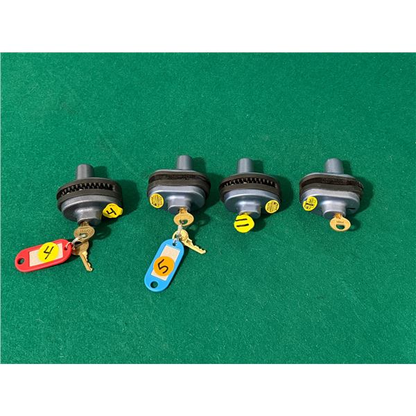 Firearm Locks with Keys - Set of 4