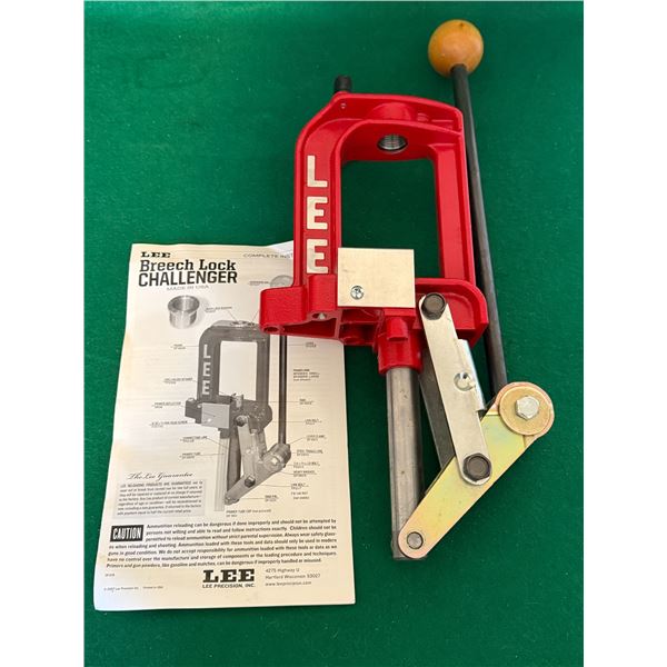 Lee Breech Lock Challenger Reloading Press