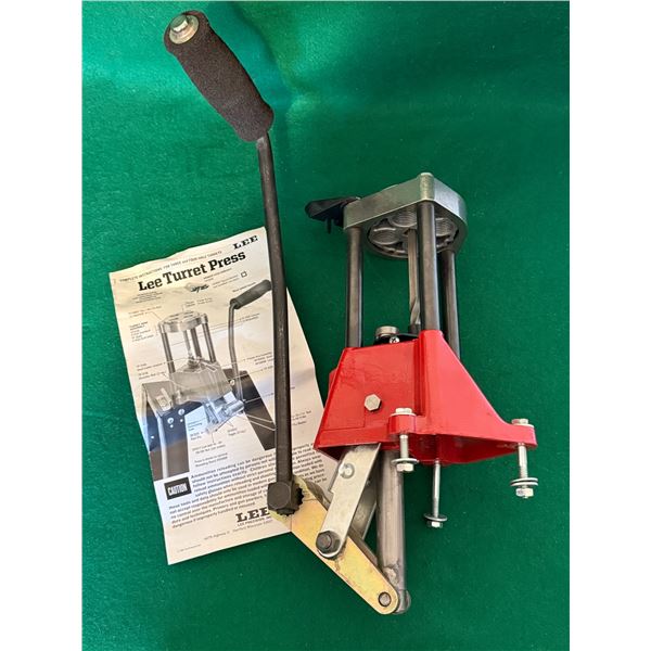 Lee 4-Hole Turret Reloading Press