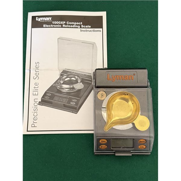 Lyman 1000XP Electronic Reloading Scale