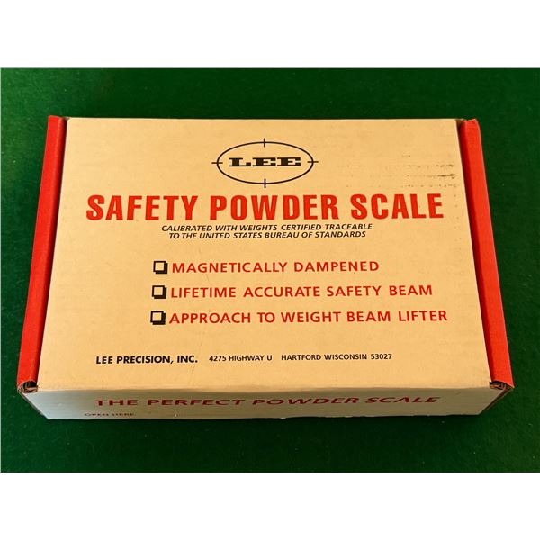Lee Safety Powder Scale w/ Box