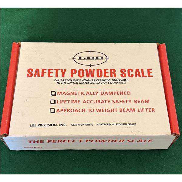 Lee Safety Powder Scale w/ Box
