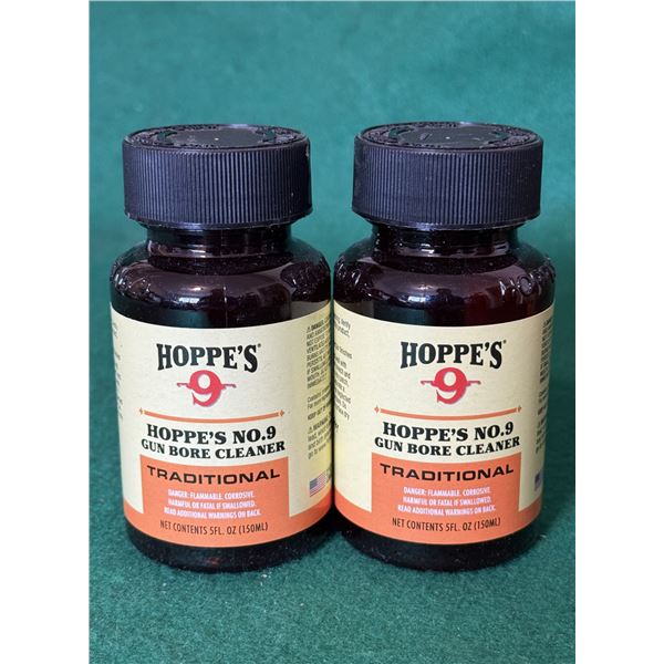 Hoppe’s No. 9 Traditional Bore Cleaner – 2 Bottles