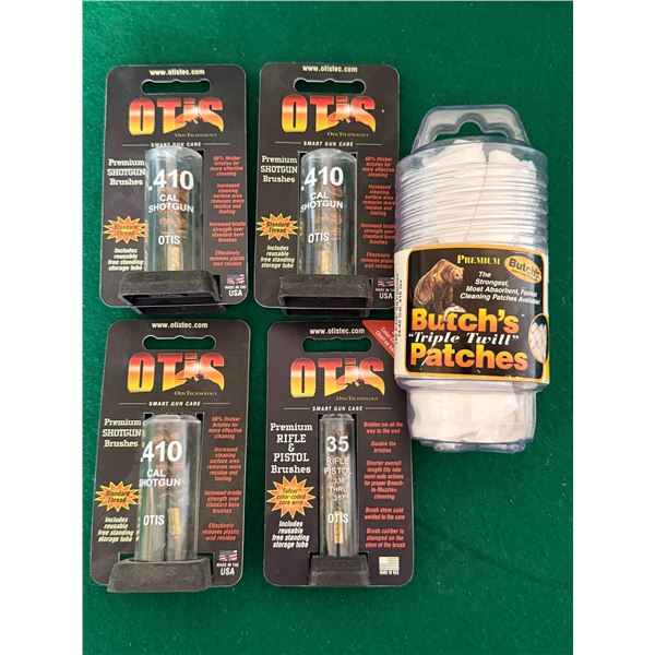 OTIS Shotgun & Rifle Brushes w/ Butch’s Patches