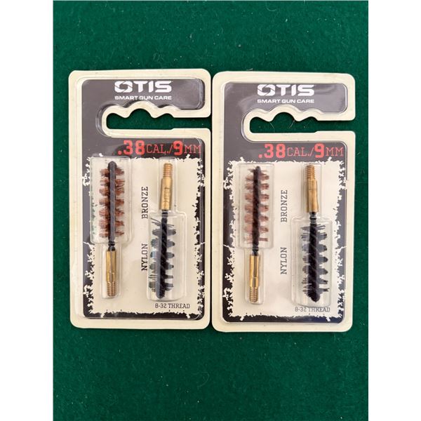 .38 Cal/9mm OTIS Bronze & Nylon Brush Sets