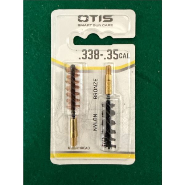 .338-.35 Cal Otis Bronze & Nylon Bore Brush Set
