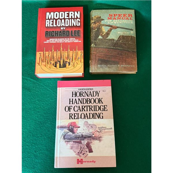 Reloading Manual Book Lot