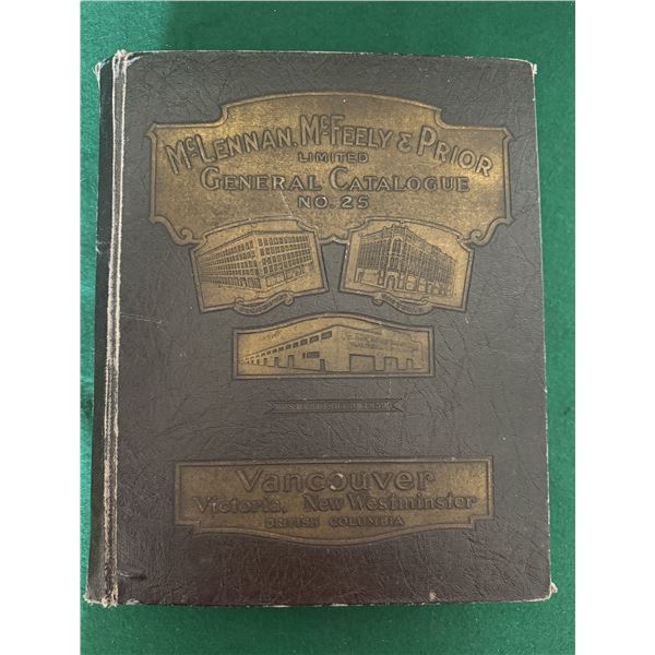 Antique McLennan, McFeely & Prior Ltd. General Catalogue No. 25 (1932)