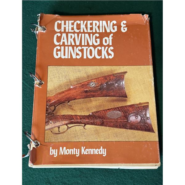 Checkering & Carving of Gunstocks – Hardcover by Monty Kennedy