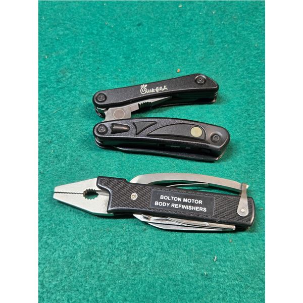 2 Combo Pliers/Knife Tools