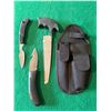 Image 9 : Maxam 3 Pc Game Knife Set w/ Sheath