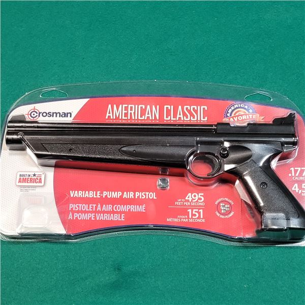 Crossman American Classic Variable-Hand Pump .177 Pellet Gun
