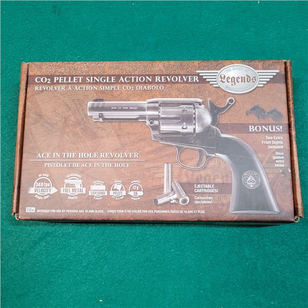 Legends CO2 Single Action Revolver .177 Pellet Gun