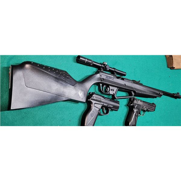 Ruger APX air Rifle & 2 Air Pistols