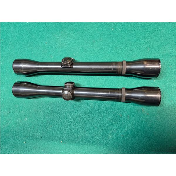 2 Vintage Weaver 4X Scopes