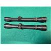 Image 1 : 2 Vintage Weaver 4X Scopes