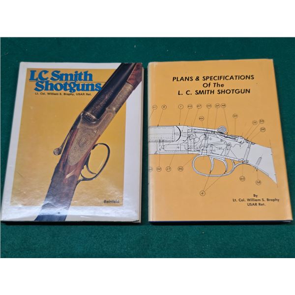 LC Smith Shotguns plus Plans & Specifications of the LC Smith Shotgun Books
