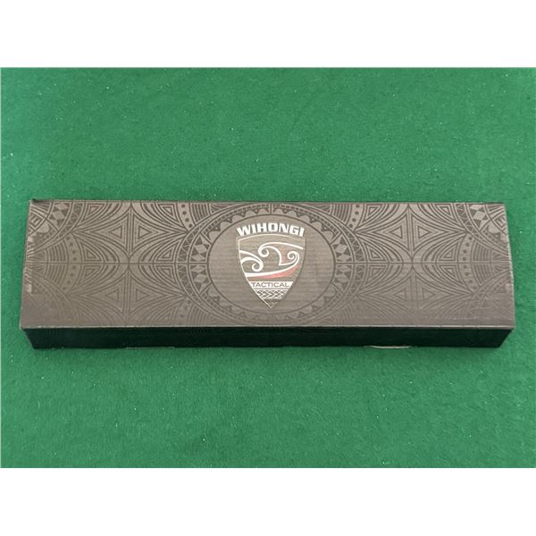 Wihongi Tactical Fixed Blade Knife with Kydex Sheath & Box