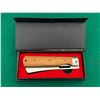 Image 2 : Dedfish Folding Cleaver Knife with Wood Handle & Box